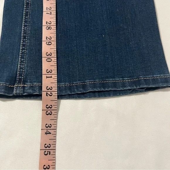 Lane Bryant Bootcut Tighter Tummy Tech Size 14R NWT Dark Blue Jeans Casual - Picture 9 of 10